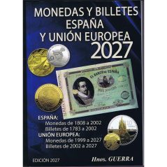 Catálogo Monedas y billetes España y Unión Europea 2027.  - 1