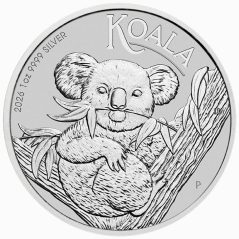 Moneda onza de plata 1$ Australia Koala 2026.  - 1