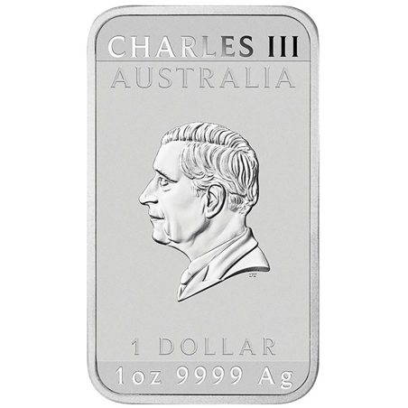 Moneda onza de plata Australia 1$ Dragón 2026. Lingote