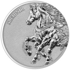 Moneda onza de plata Alemania 5 Mark 2026 Sleipnir  - 1