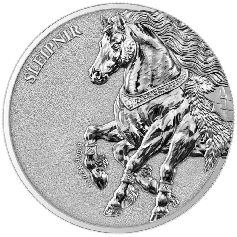 Moneda onza de plata Alemania 5 Mark 2026 Sleipnir - 1 Moneda onza de plata Alemania 5 Mark 2026 Sleipnir - 1