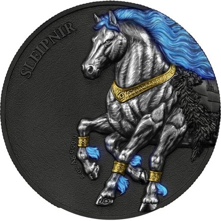 Moneda 2 onzas de plata Alemania 10 Mark 2026 Sleipnir  - 1