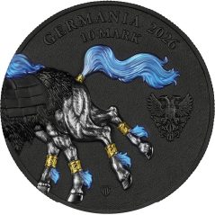 Moneda 2 onzas de plata Alemania 10 Mark 2026 Sleipnir