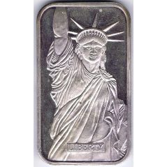 Lingote onza de plata EEUU Liberty 1988.  - 1