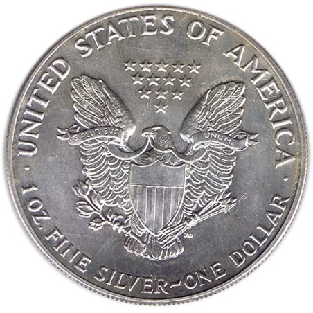 Moneda onza de plata 1$ Estados Unidos Liberty 1987.