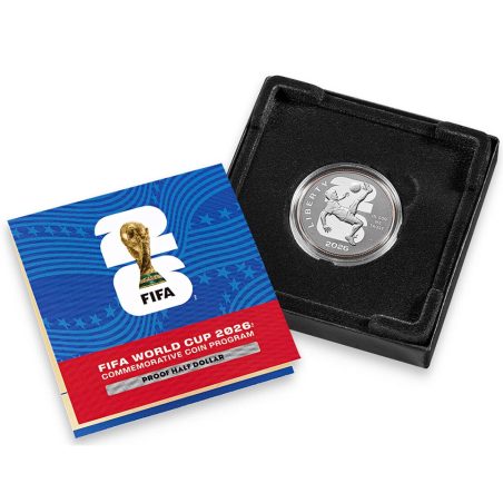 Moneda Half Dollar EEUU 2026 FIFA WORLD CUP. Proof  - 4