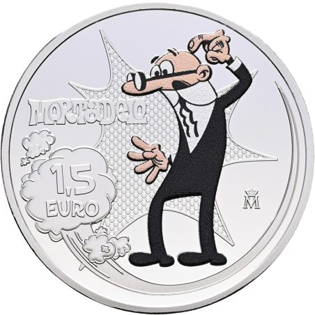 Monedas 1.5 euro Francisco Ibañez 2026. Colección completa.