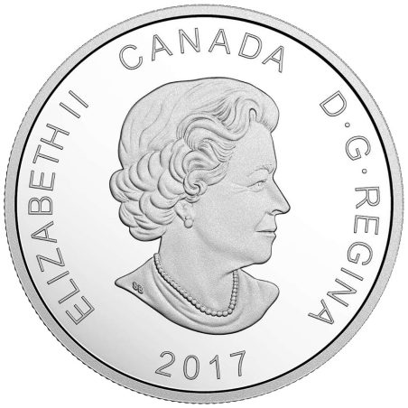 Moneda Onza de plata Canada 20$ 2017 Charrán Ártico .