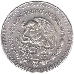Moneda onza de plata Mexico 1991 Libertad.