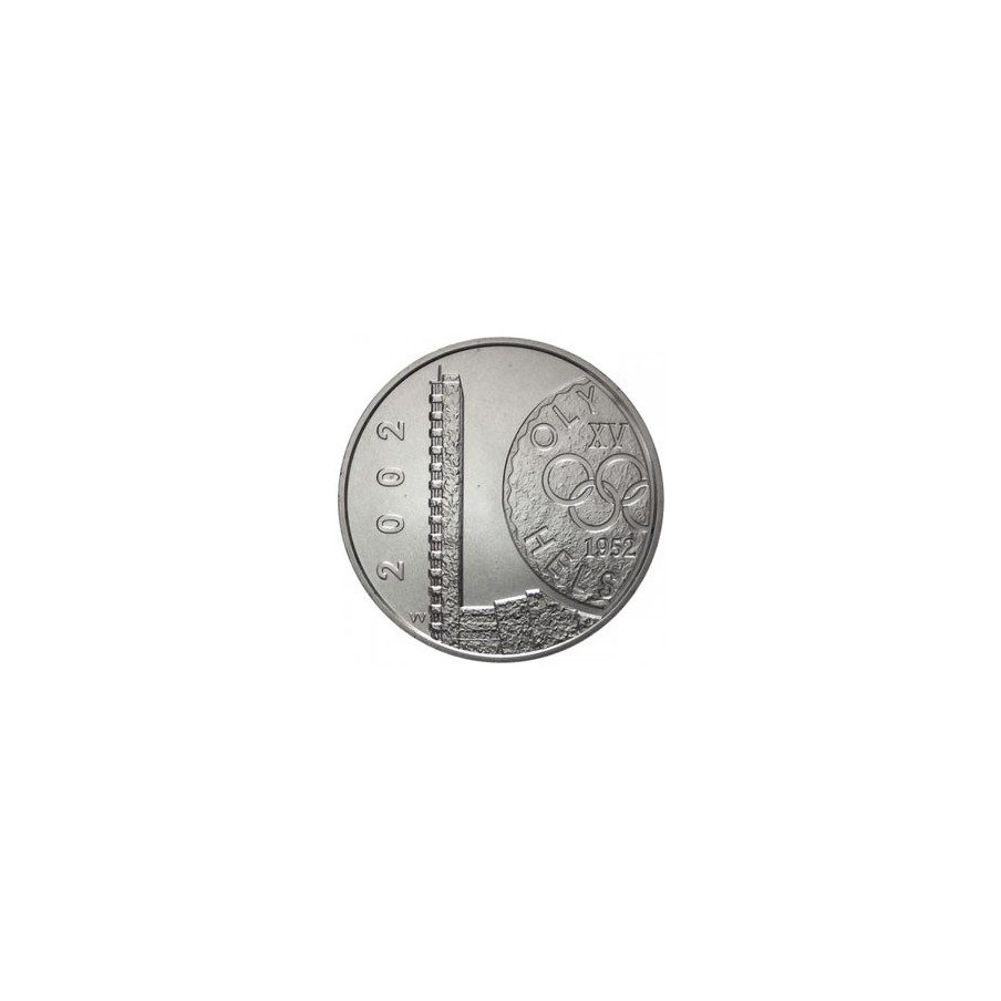 moneda Finlandia 10 Euros 2002 (JJOO Helsinki)(estuche proof).