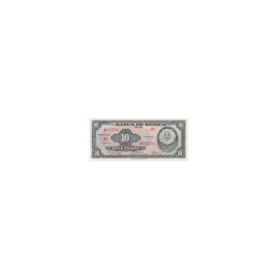 Mexico 10 Pesos 1965