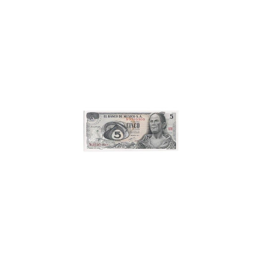 Mexico 5 Pesos 1972