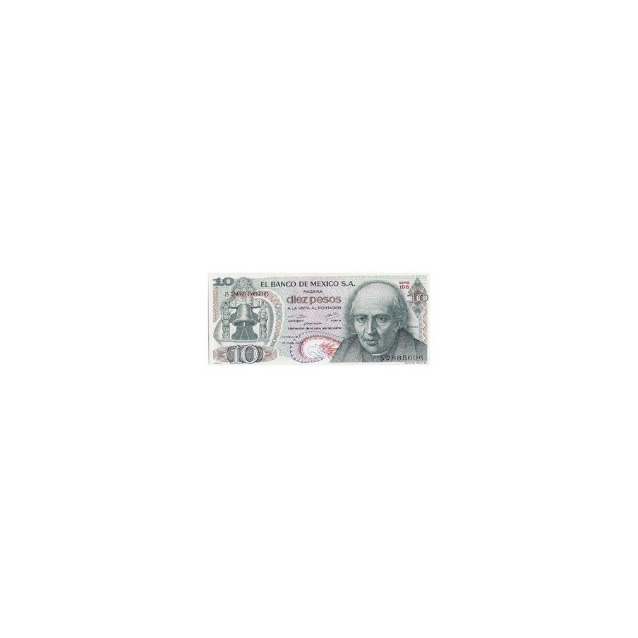 Mexico 10 Pesos 1975