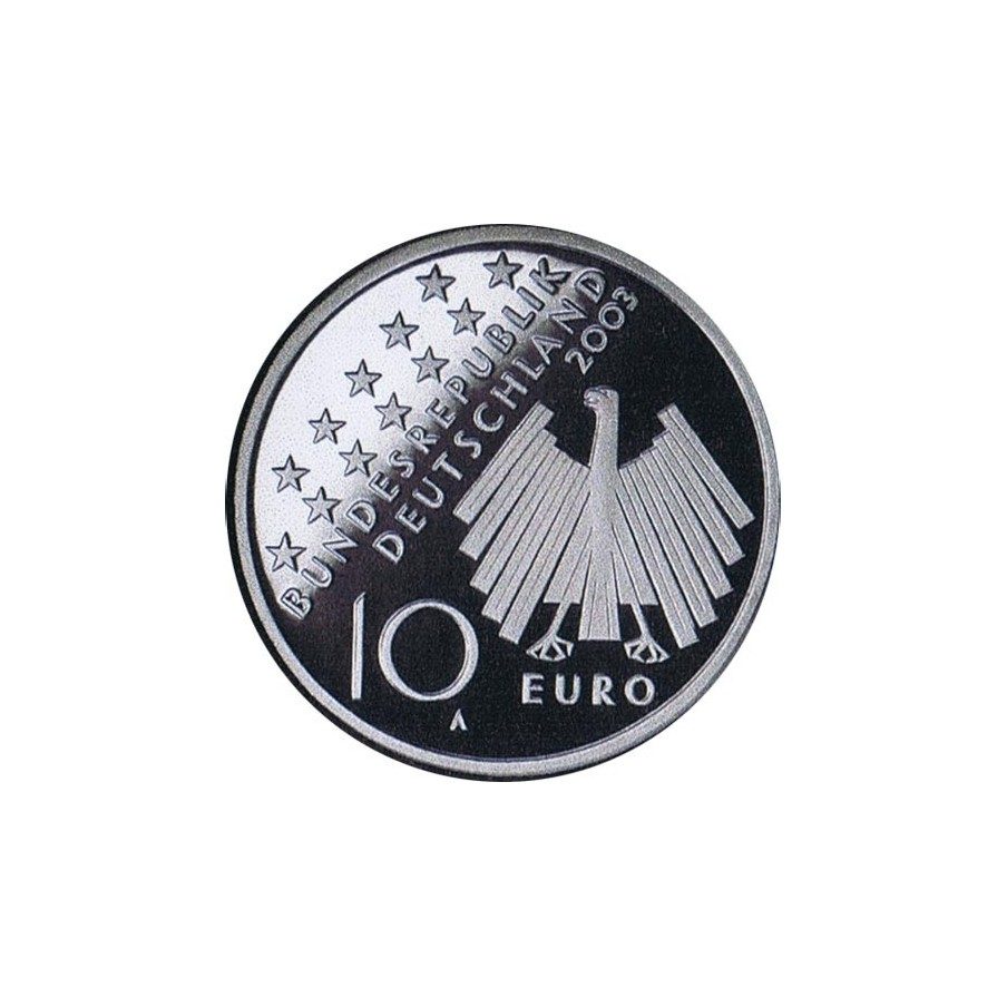 moneda Alemania 10 Euros 2003 A. 50 Años de 17 junio 1953