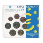 Cartera oficial euroset Grecia 2003