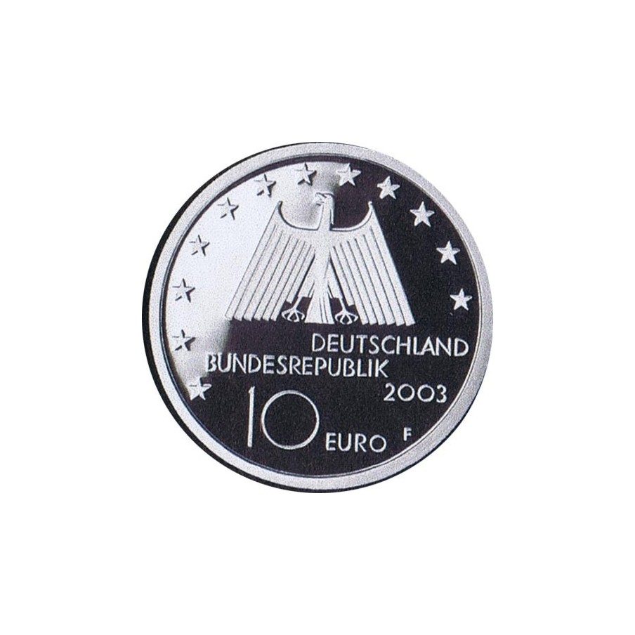 moneda Alemania 10 Euros 2003 F. Región del Ruhr