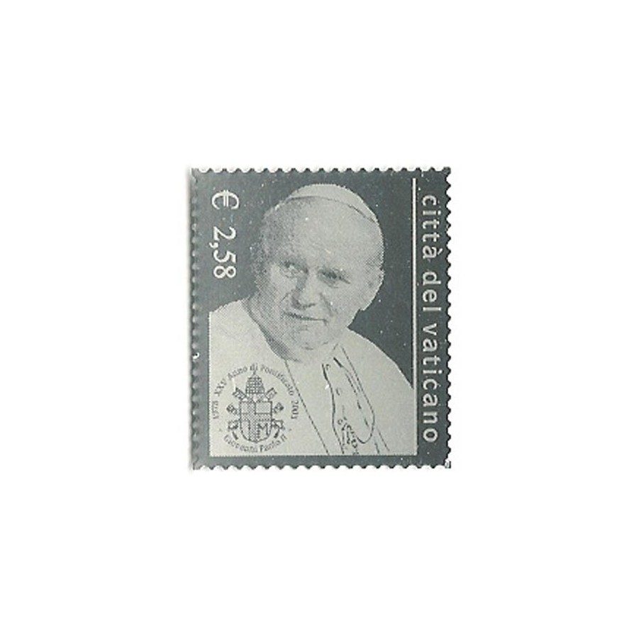 Vaticano 1308 Sello de plata Juan Pablo II 2003.