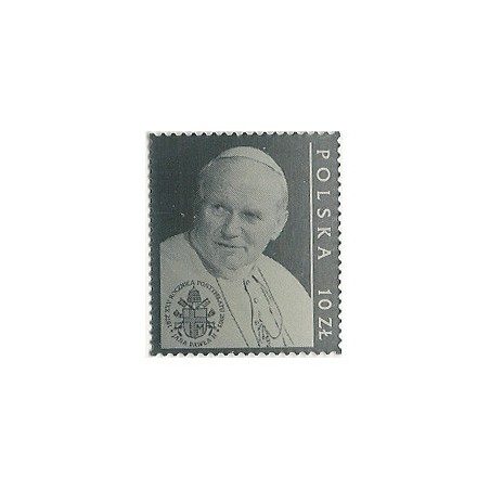 Polonia 2003 Sello de plata Juan Pablo II. Conjunta Vaticano.