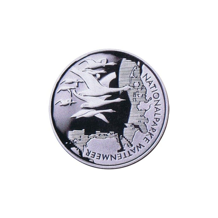 moneda Alemania 10 Euros 2004 J. Parque Wattenmeer