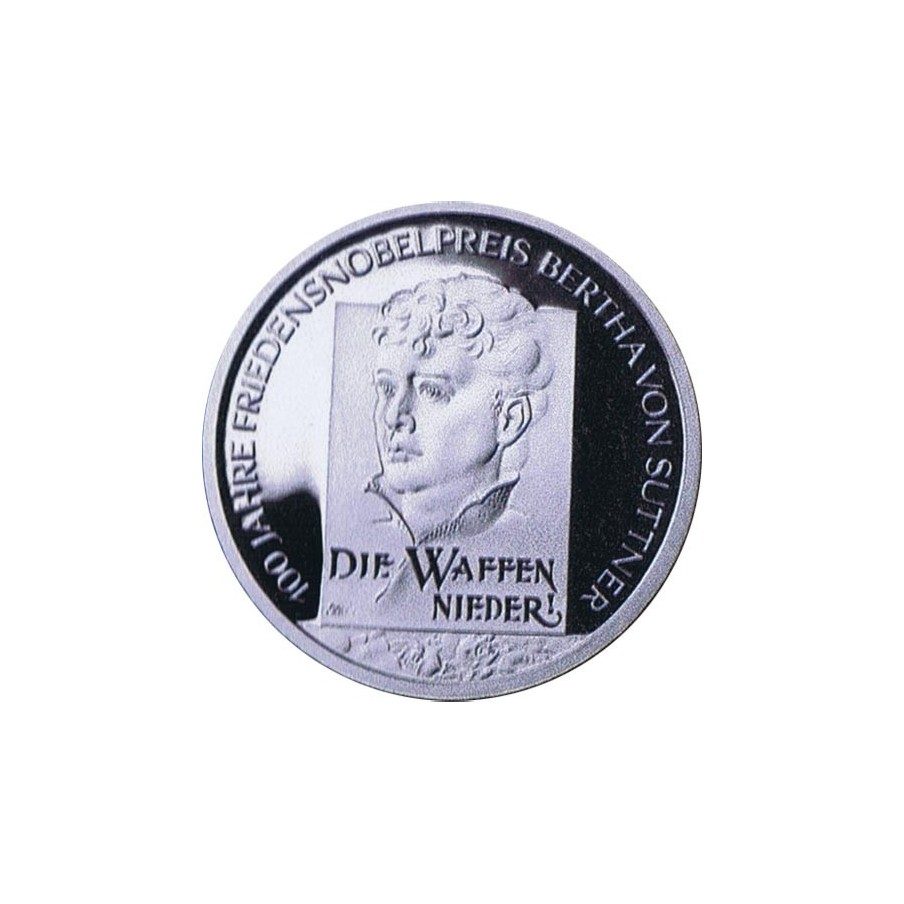 moneda Alemania 10 Euros 2005 F. Bertha von Suttner