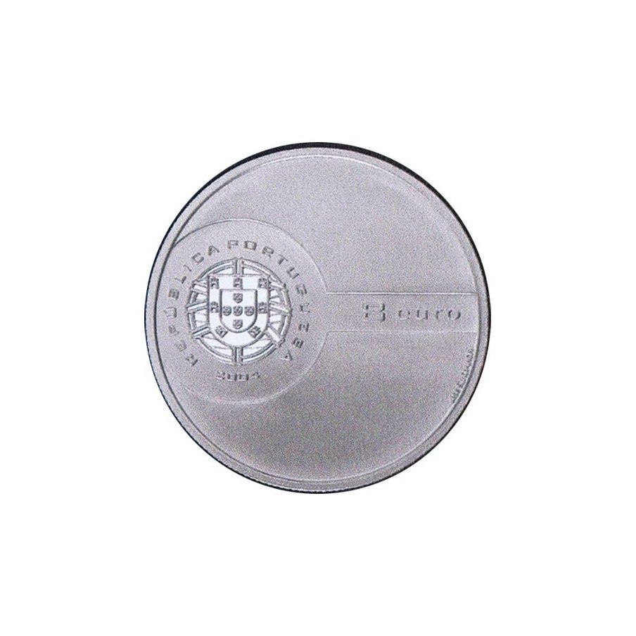 Portugal 8 Euros 2004 UEFA El chute. Plata.