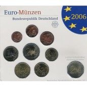 Cartera oficial euroset Alemania 2006 (5 cecas).