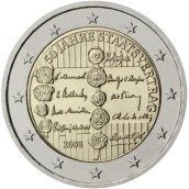 moneda conmemorativa 2 euros Austria 2005.