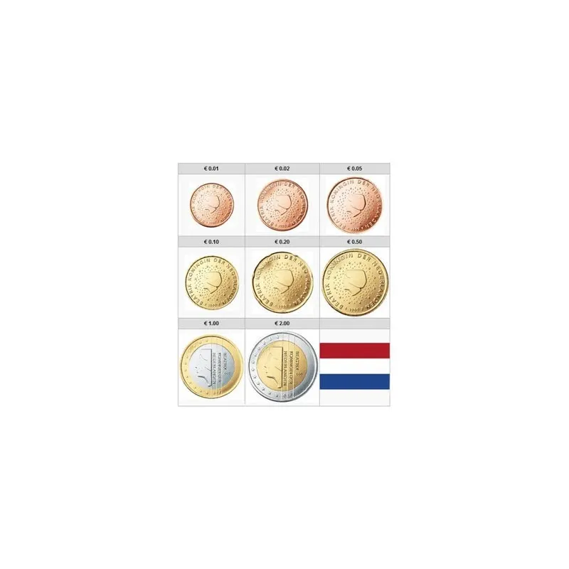 monedas euro serie Holanda 2006