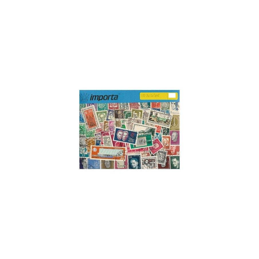 Rumania 100 sellos (gran formato)