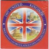 Estuche monedas Inglaterra 1997