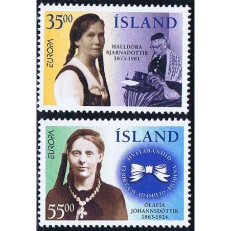 Europa 1996 Islandia (sellos)