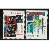 Europa 2003 Islandia (sello carnet)