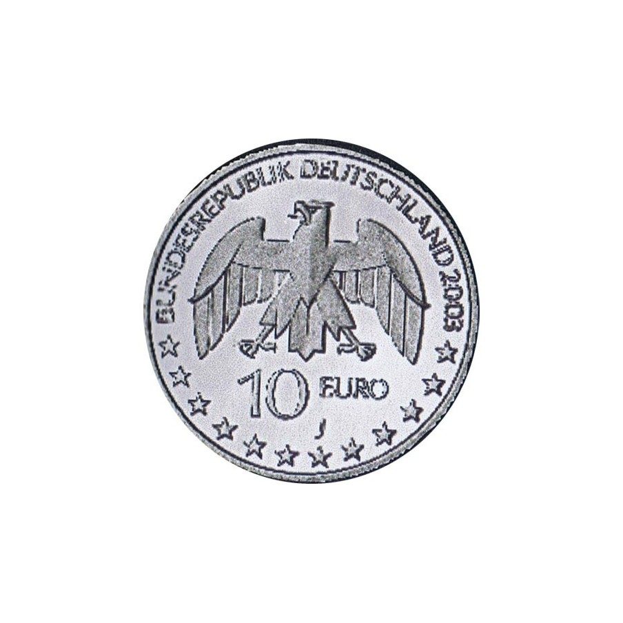 moneda Alemania 10 Euros 2003 J. Justus von Liebig.