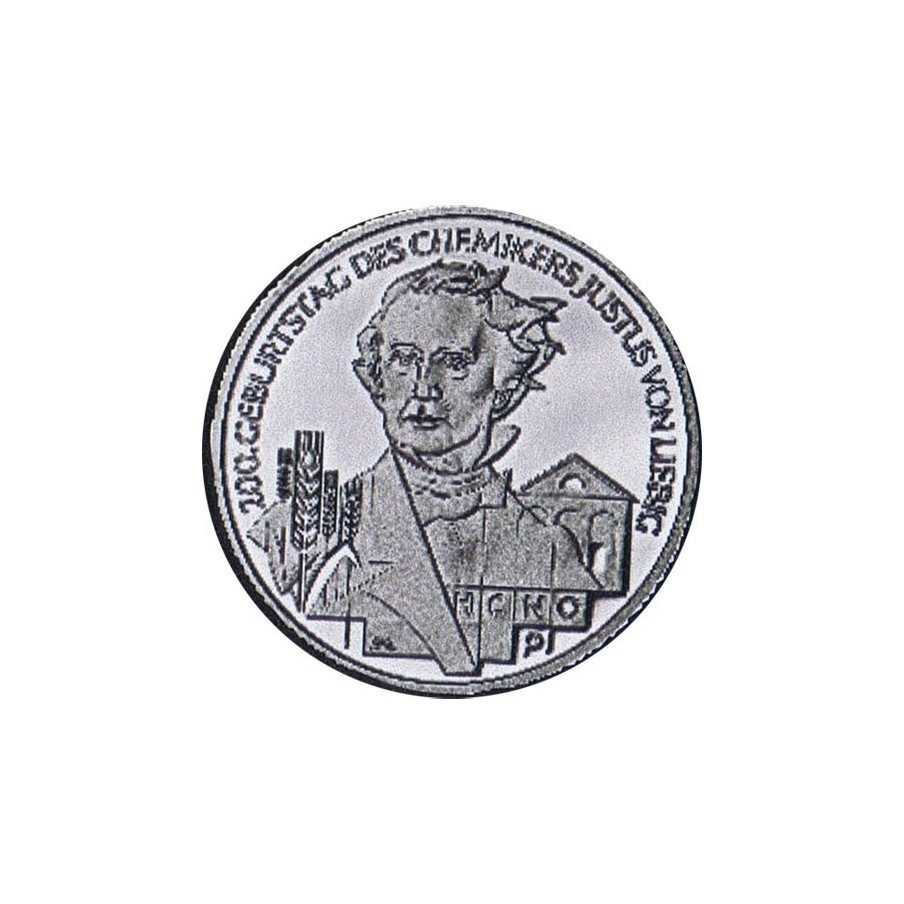 moneda Alemania 10 Euros 2003 J. Justus von Liebig.