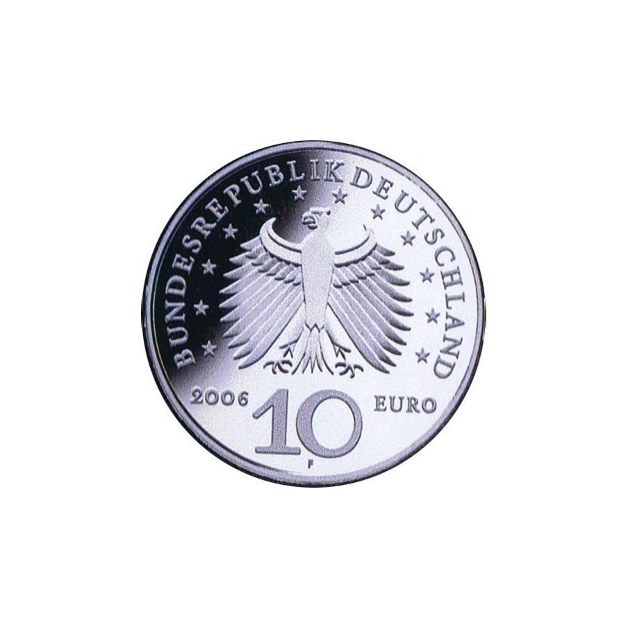 moneda Alemania 10 Euros 2006 F. Karl Friedrich Schinkel.