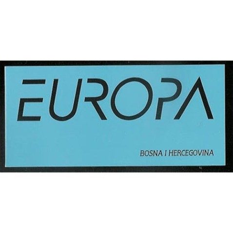 Europa 2000 Bosnia Croata (carnet)