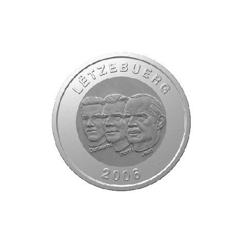 Luxemburgo 20 Euros 2006 Consejo del Estado. Titanio.