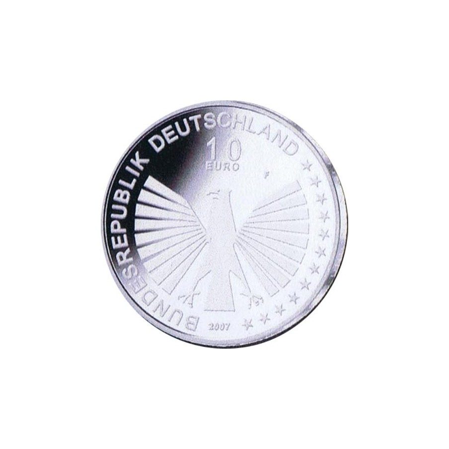 moneda Alemania 10 Euros 2007 F. Tratado de Roma.
