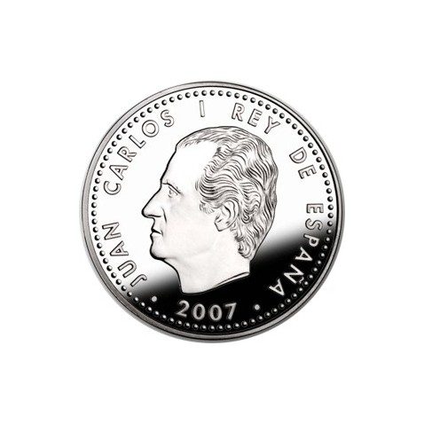 Moneda 2007 50 Aniversario Tratado de Roma. 10 euros. Plata.