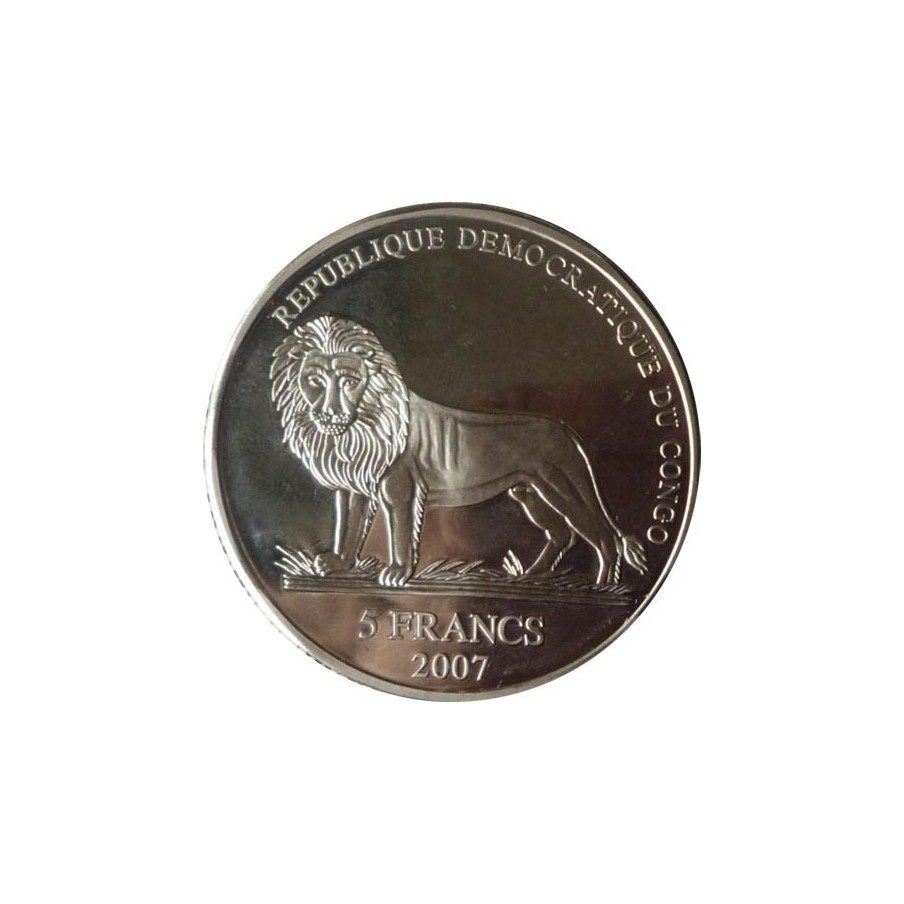 Republica Dem. Congo 2007 5 Fr. Michael Schumacher. Niquel.