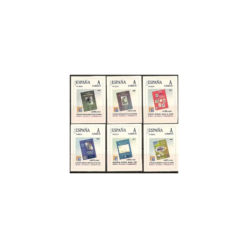 2007 EDIFIL 03/8. (6 sellos) Catálogos Edifil