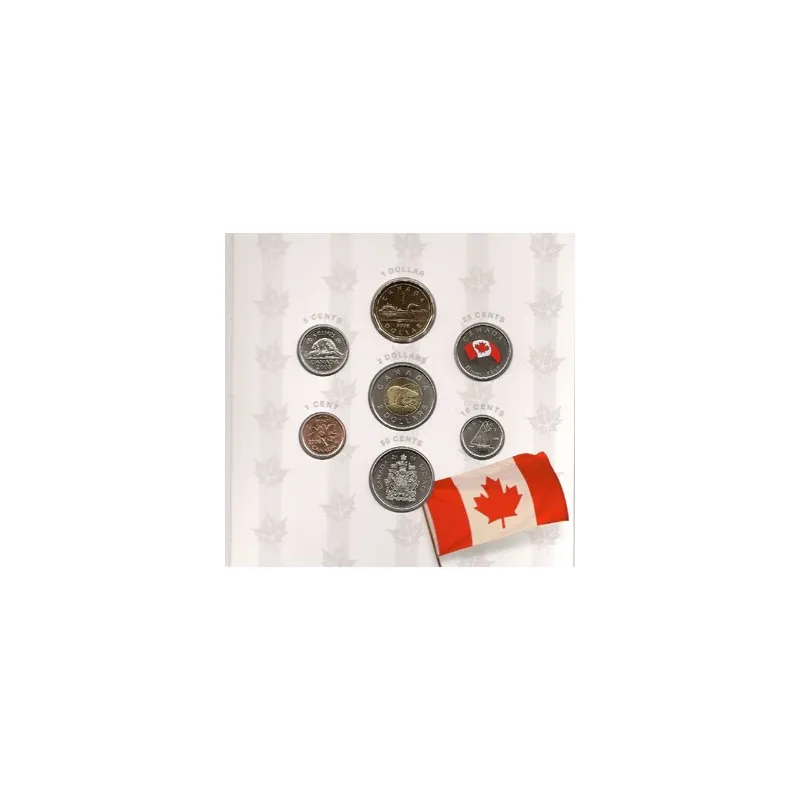 Estuche monedas Canada 2008