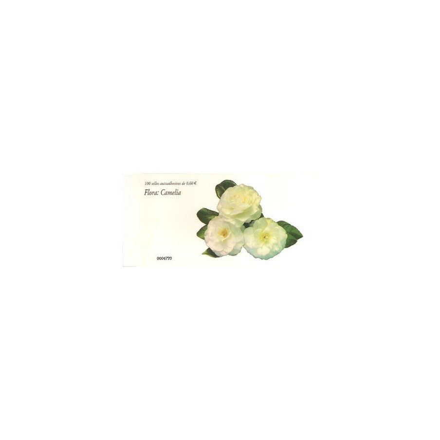 4382 Fauna y Flora (2008) CAMELIA (carnet de 100 sellos)