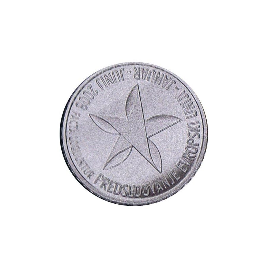 moneda Eslovenia 30 Euros 2008. Plata