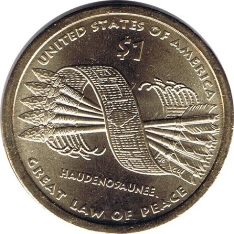 E.E.U.U. 1$ (2009) Nativa Americana