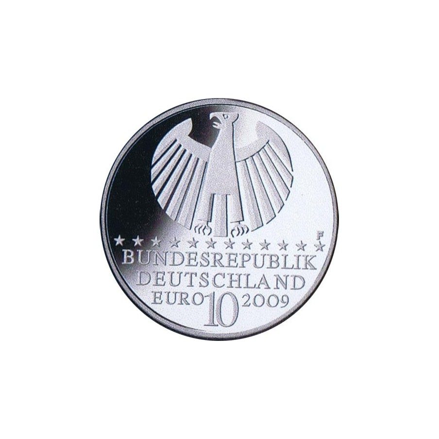 moneda Alemania 10 Euros 2009 F. Kepler.