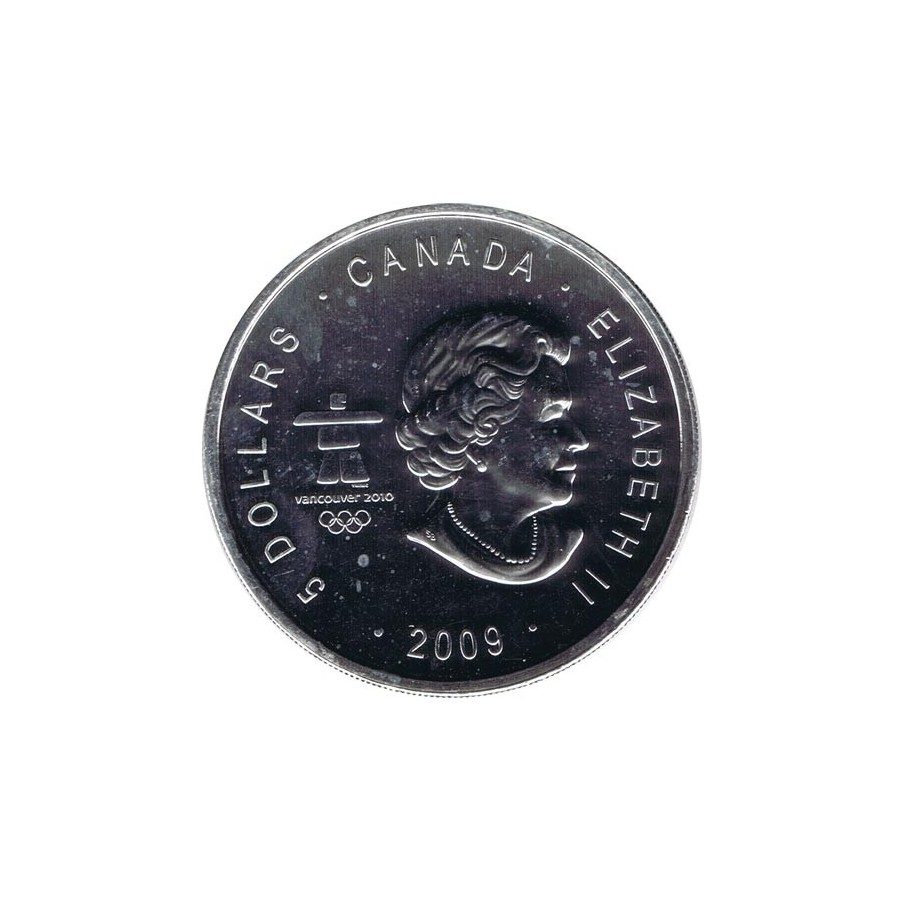 Canada 5$ (2009) Vancouver 2010 - Plata