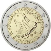 moneda conmemorativa 2 euros Eslovaquia 2009.