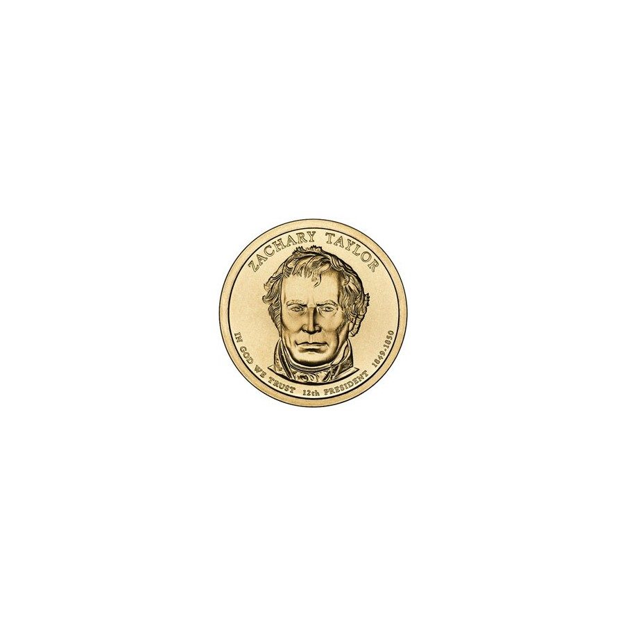 E.E.U.U. 1$ (2009) 12º Presidencial Zachary Taylor (2cecas)
