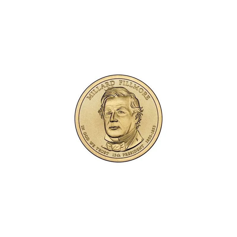 E.E.U.U. 1$ (2010) 13º Presidencial Millard Fillmore (2cecas)